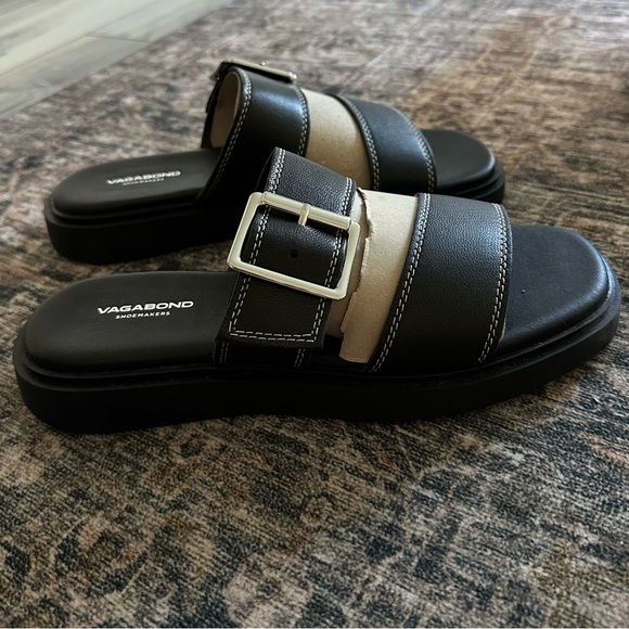 NWT Vagabond Connie Leather Slide Size 8/EU38 - Picture 3 of 11